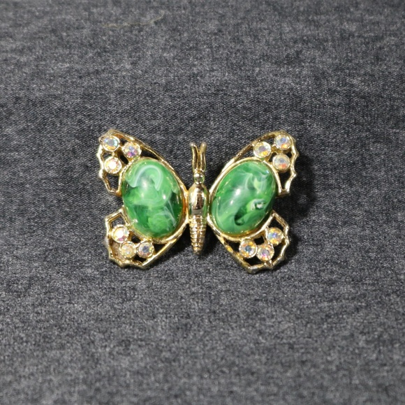 Vintage Jewelry Vintage Costume Jewelry Gold Tone Rhinestone